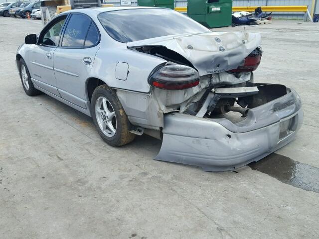 1G2WP52K9XF297900 - 1999 PONTIAC GRAND PRIX SILVER photo 3
