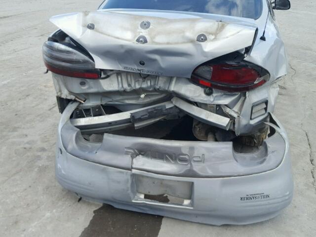 1G2WP52K9XF297900 - 1999 PONTIAC GRAND PRIX SILVER photo 9