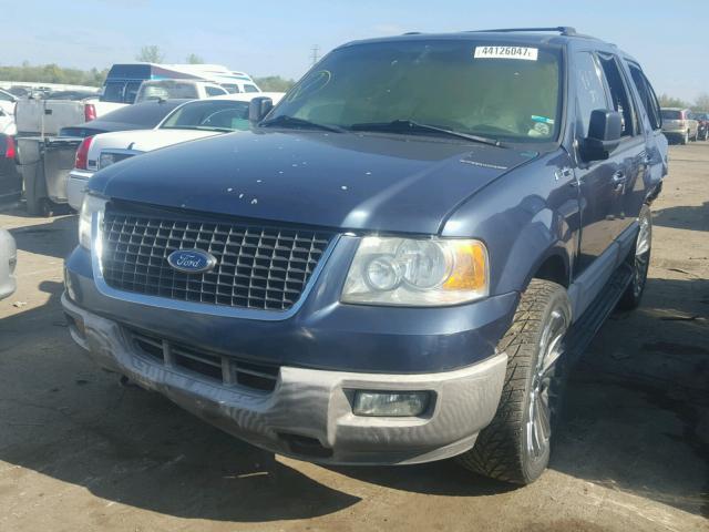 1FMPU16LX3LC42190 - 2003 FORD EXPEDITION BLUE photo 2