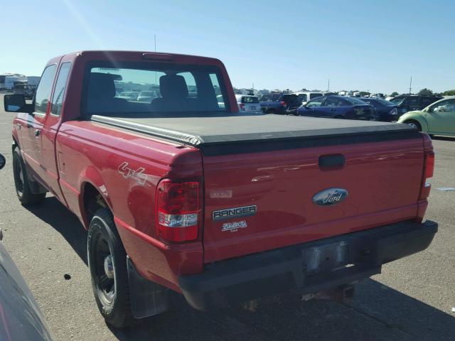 1FTLR1FE1APA06586 - 2010 FORD RANGER RED photo 3