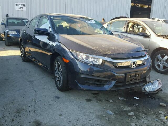 2HGFC2F73HH517741 - 2017 HONDA CIVIC EX GRAY photo 1