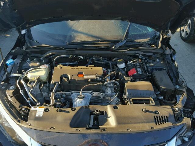 2HGFC2F73HH517741 - 2017 HONDA CIVIC EX ნაცრისფერი ფოტო 7