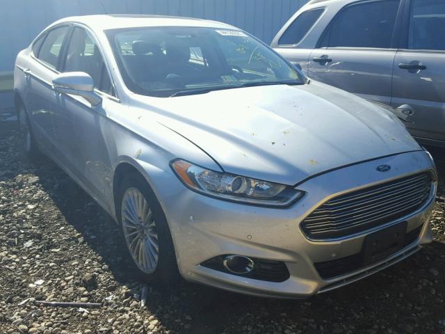 3FA6P0D96DR106043 - 2013 FORD FUSION TIT SILVER photo 1