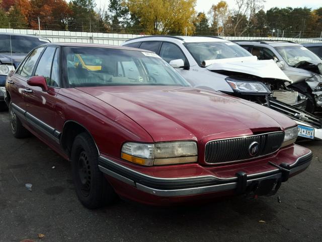 1G4HR53LXNH437732 - 1992 BUICK LESABRE MAROON photo 1