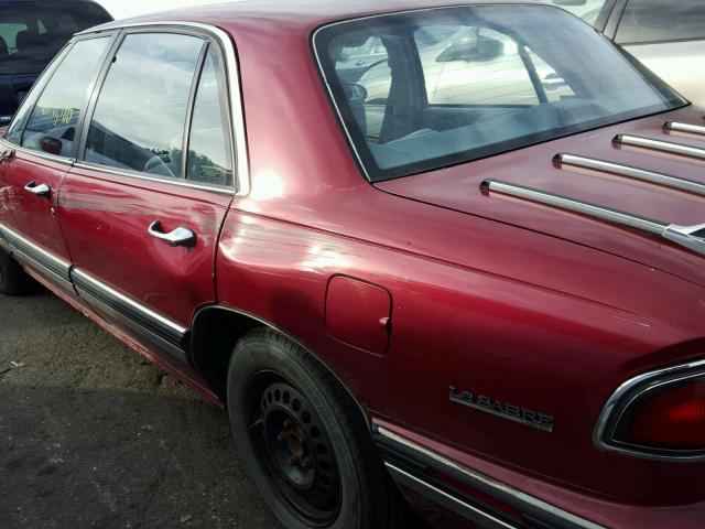 1G4HR53LXNH437732 - 1992 BUICK LESABRE MAROON photo 9