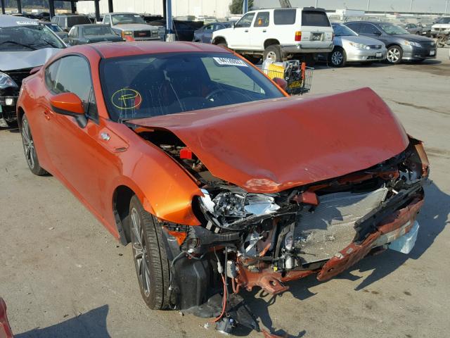 JF1ZNAA19F9708831 - 2015 TOYOTA SCION FR-S ნარინჯისფერი ფოტო 1