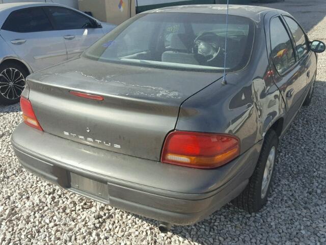 1B3EJ46X0YN177372 - 2000 DODGE STRATUS SE GRAY photo 4