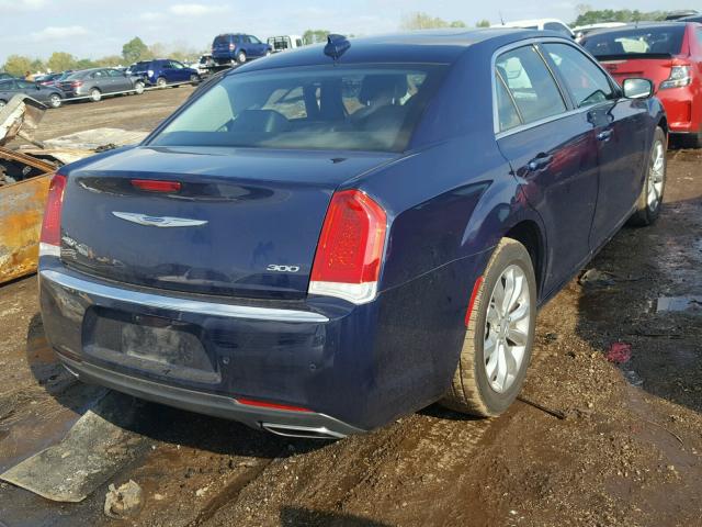 2C3CCARG2FH923180 - 2015 CHRYSLER 300 BLUE photo 4