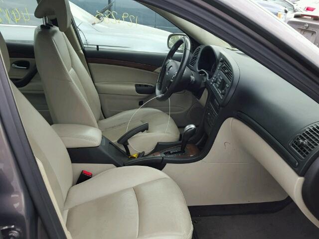 YS3FD49Y361103455 - 2006 SAAB 9-3 BASE GRAY photo 5
