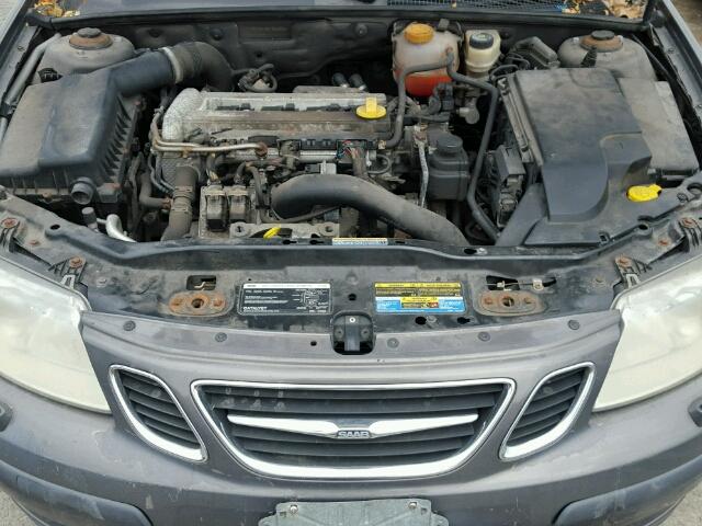 YS3FD49Y361103455 - 2006 SAAB 9-3 BASE GRAY photo 7