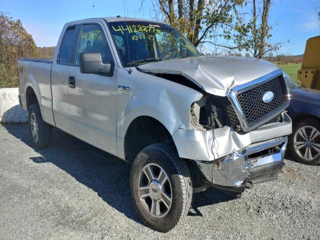 1FTPX14507FB73305 - 2007 FORD F150 SILVER photo 1