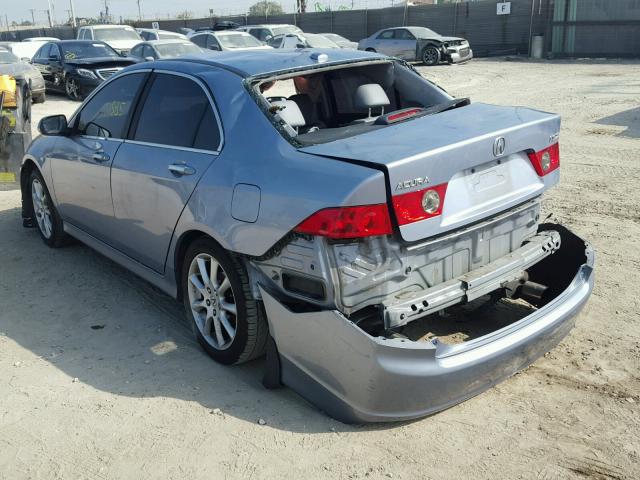 JH4CL96936C024572 - 2006 ACURA TSX BLUE photo 3