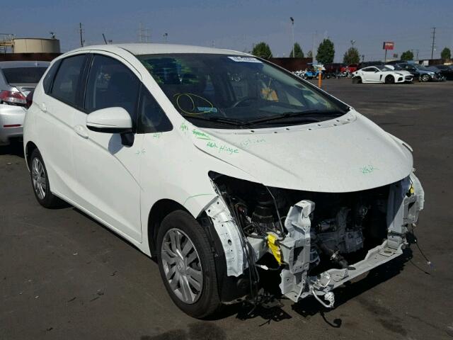 JHMGK5H54GX008043 - 2016 HONDA FIT LX WHITE photo 1