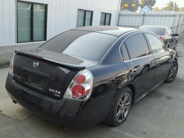 1N4BL11D65C113888 - 2005 NISSAN ALTIMA SE BLACK photo 4