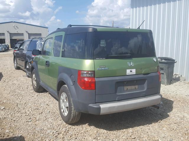 5J6YH28368L012941 - 2008 HONDA ELEMENT LX GREEN photo 3