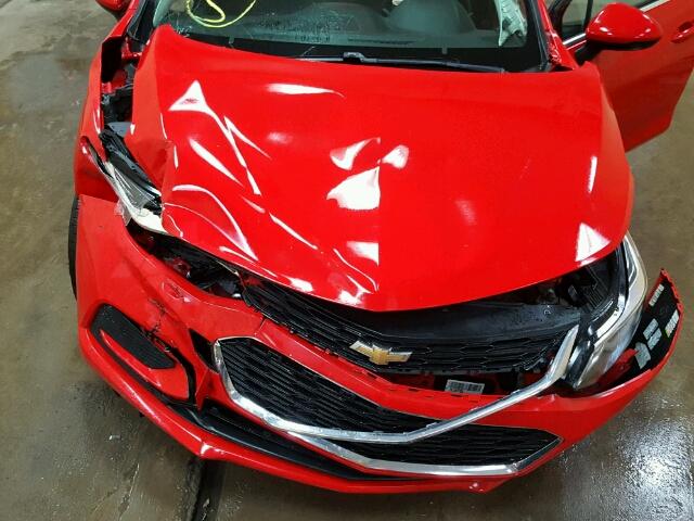 1G1BE5SM6G7285255 - 2016 CHEVROLET CRUZE LT RED photo 7