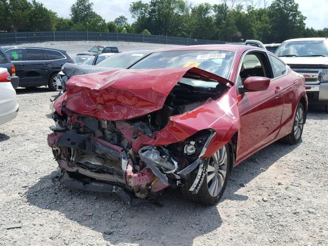 1HGCS1B30BA007582 - 2011 HONDA ACCORD LX- RED photo 2