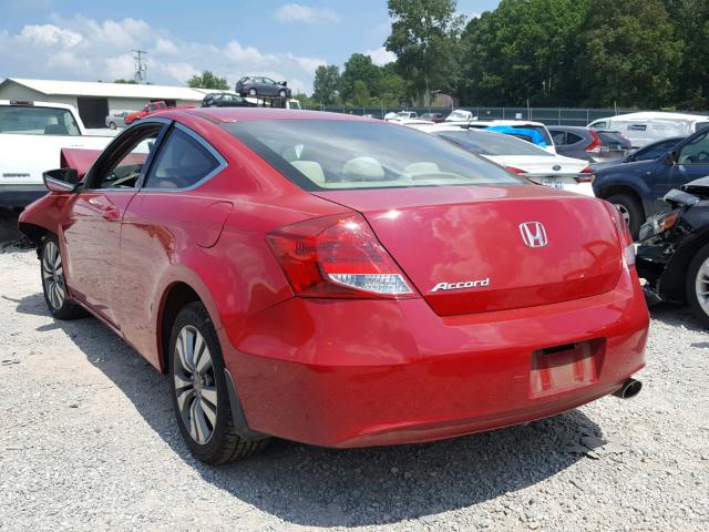 1HGCS1B30BA007582 - 2011 HONDA ACCORD LX- RED photo 3