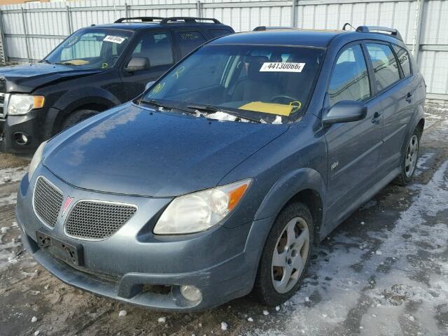 5Y2SL65867Z434141 - 2007 PONTIAC VIBE BLUE photo 2