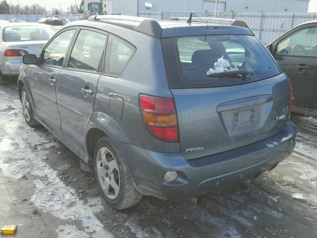 5Y2SL65867Z434141 - 2007 PONTIAC VIBE BLUE photo 3