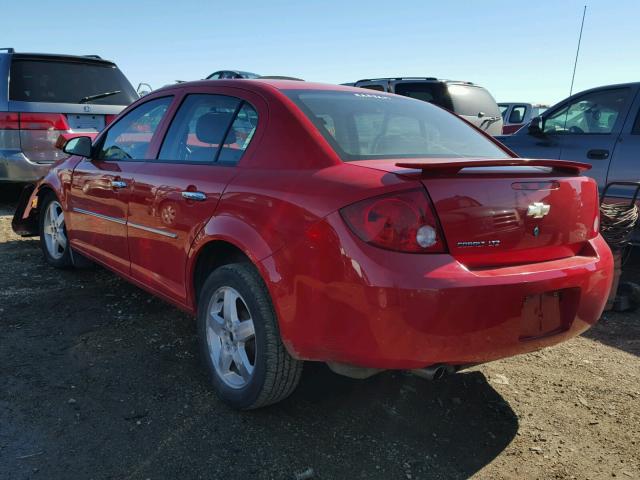 1G1AZ55F277147905 - 2007 CHEVROLET COBALT RED photo 3