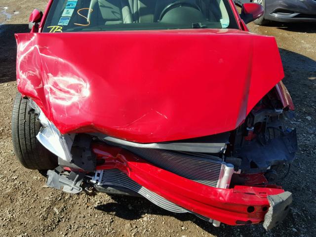 1G1AZ55F277147905 - 2007 CHEVROLET COBALT RED photo 7