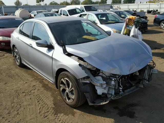 1HGCR2F3XHA016617 - 2017 HONDA ACCORD SILVER photo 1