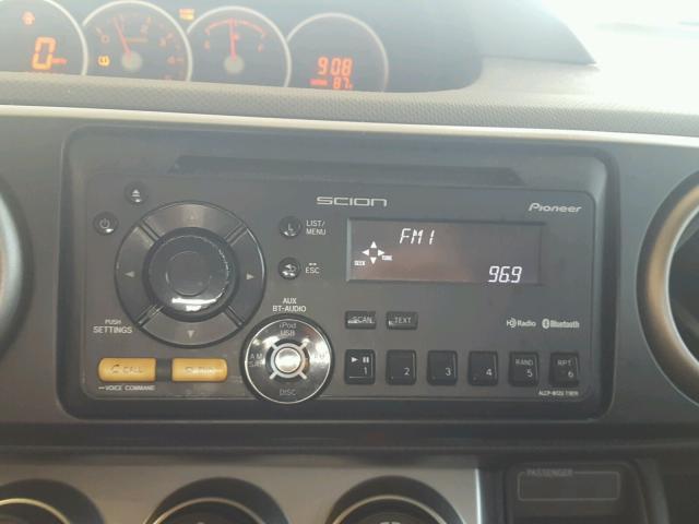 JTLZE4FE3CJ002752 - 2012 TOYOTA SCION XB Weiß Foto 9