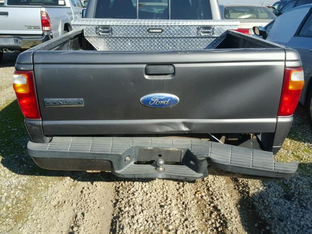 1FTYR14U66PA06784 - 2006 FORD RANGER GRAY photo 9