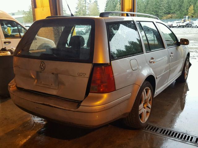 WVWSE61J14W026064 - 2004 VOLKSWAGEN JETTA GLS SILVER photo 4