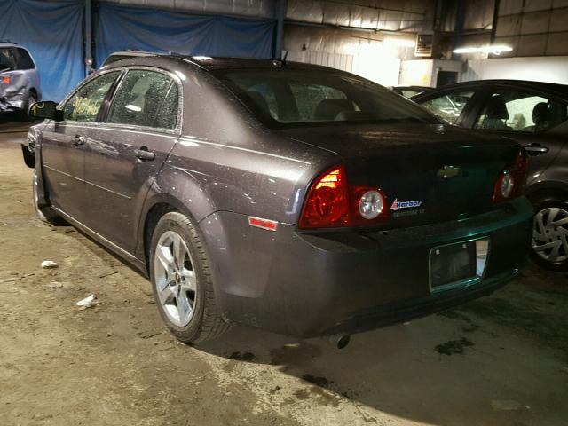 1G1ZC5EB8A4158160 - 2010 CHEVROLET MALIBU 1LT GRAY photo 3