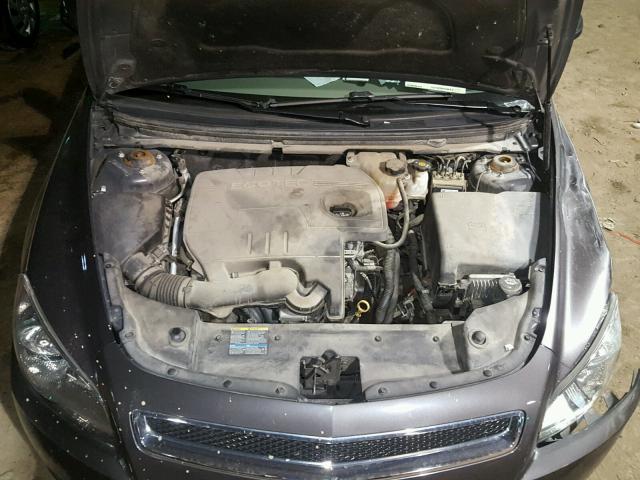 1G1ZC5EB8A4158160 - 2010 CHEVROLET MALIBU 1LT GRAY photo 7