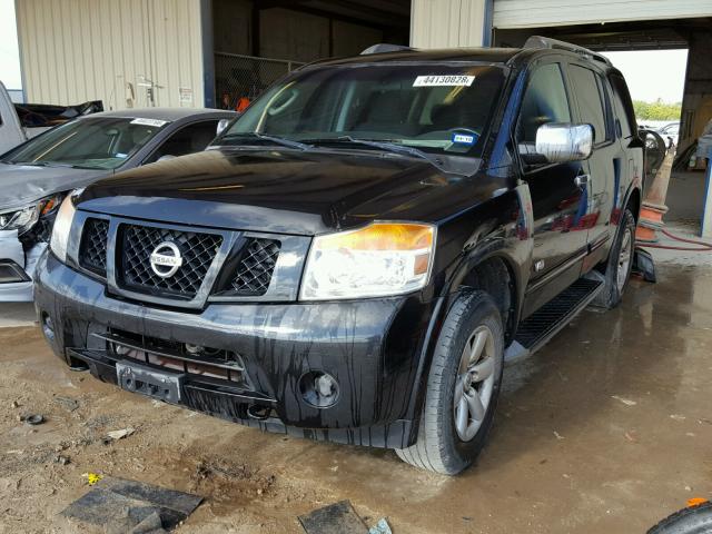 5N1AA08C89N603516 - 2009 NISSAN ARMADA SE BLACK photo 2