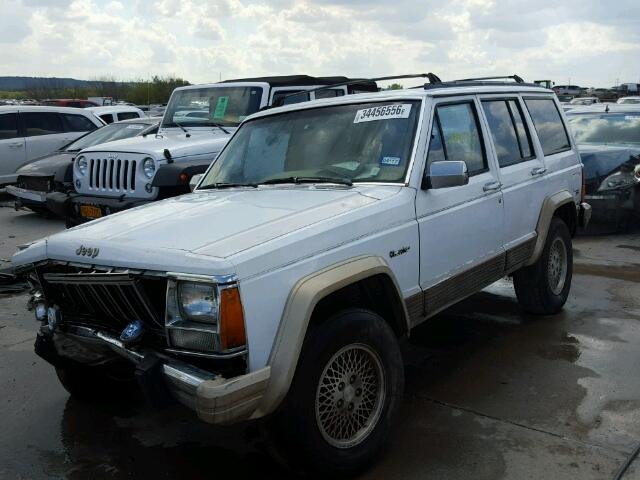 1J4FT78SXPL531130 - 1993 JEEP CHEROKEE C WHITE photo 2