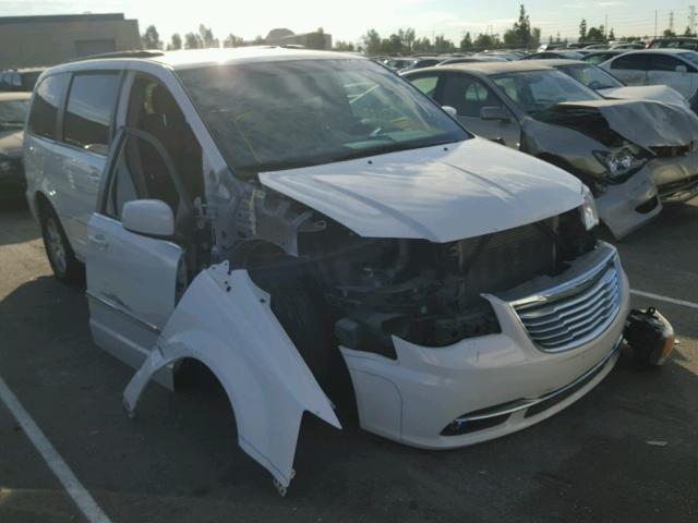 2C4RC1BG1CR127882 - 2012 CHRYSLER TOWN & COU WHITE photo 1