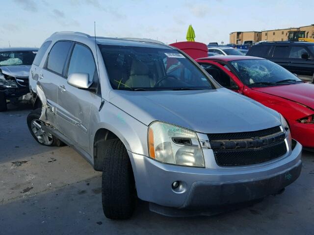 2CNDL73F866106144 - 2006 CHEVROLET EQUINOX LT SILVER photo 1