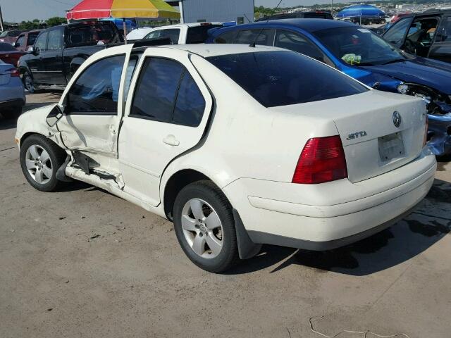 3VWSP69M13M157757 - 2003 VOLKSWAGEN JETTA GLS WHITE photo 3