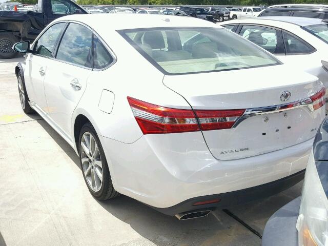 4T1BK1EB2EU085082 - 2014 TOYOTA AVALON BAS 白色 照片 3
