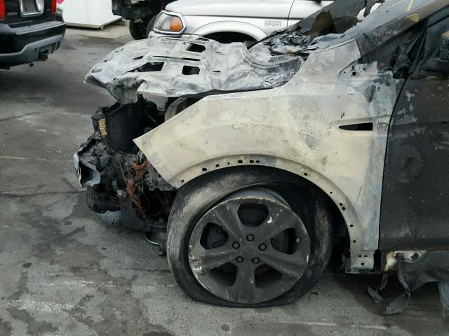 1FMCU0GX1DUB84055 - 2013 FORD ESCAPE SE BURN photo 9