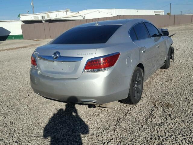 1G4GC5E39DF142755 - 2013 BUICK LACROSSE SILVER photo 4