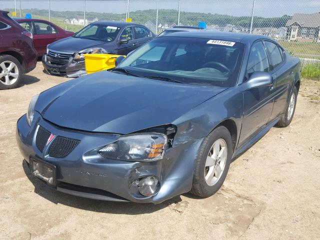 2G2WP552961193876 - 2006 PONTIAC GRAND PRIX TEAL photo 2