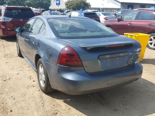 2G2WP552961193876 - 2006 PONTIAC GRAND PRIX TEAL photo 3