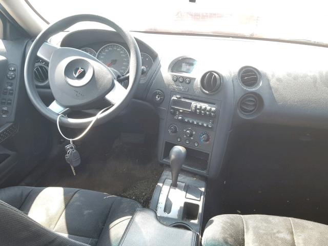 2G2WP552961193876 - 2006 PONTIAC GRAND PRIX TEAL photo 9