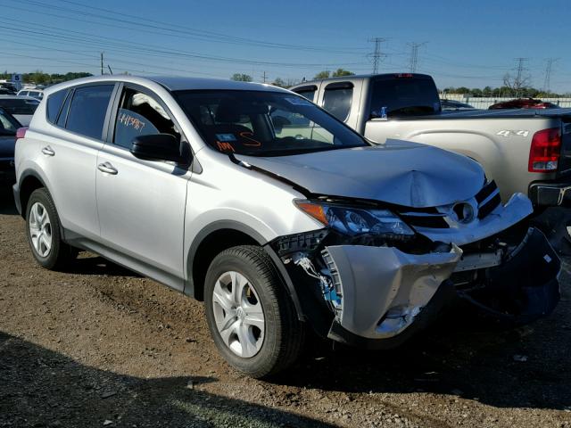 JTMZFREV8FJ059718 - 2015 TOYOTA RAV4 LE Gümüş foto 1