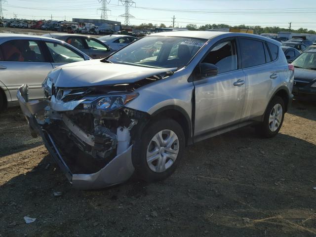 JTMZFREV8FJ059718 - 2015 TOYOTA RAV4 LE Gümüş foto 2