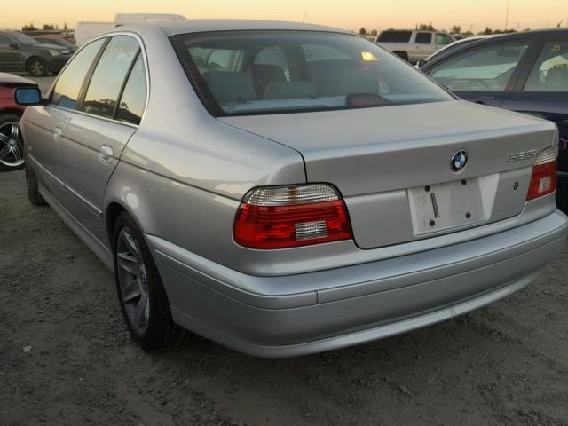 WBADT43412GY40066 - 2002 BMW 525 SILVER photo 3