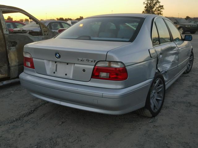 WBADT43412GY40066 - 2002 BMW 525 SILVER photo 4