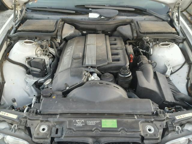 WBADT43412GY40066 - 2002 BMW 525 SILVER photo 7