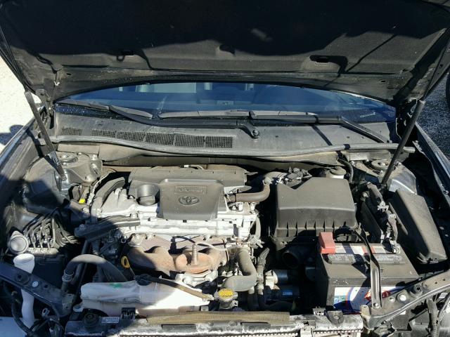 4T1BF1FK7CU119677 - 2012 TOYOTA CAMRY BASE BLUE photo 7