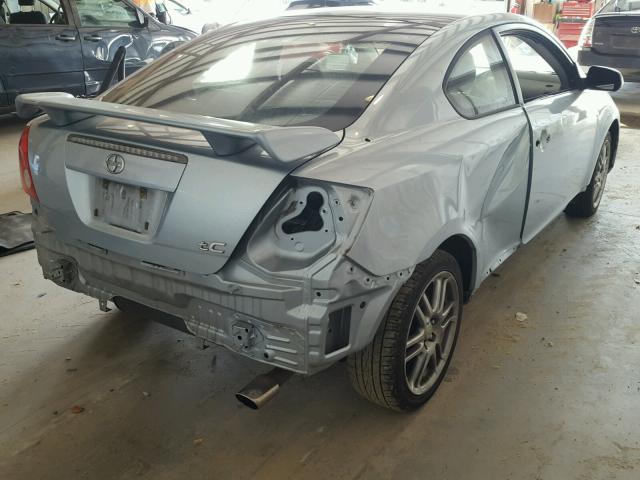 JTKDE177470154192 - 2007 TOYOTA SCION TC ლურჯი ფოტო 4
